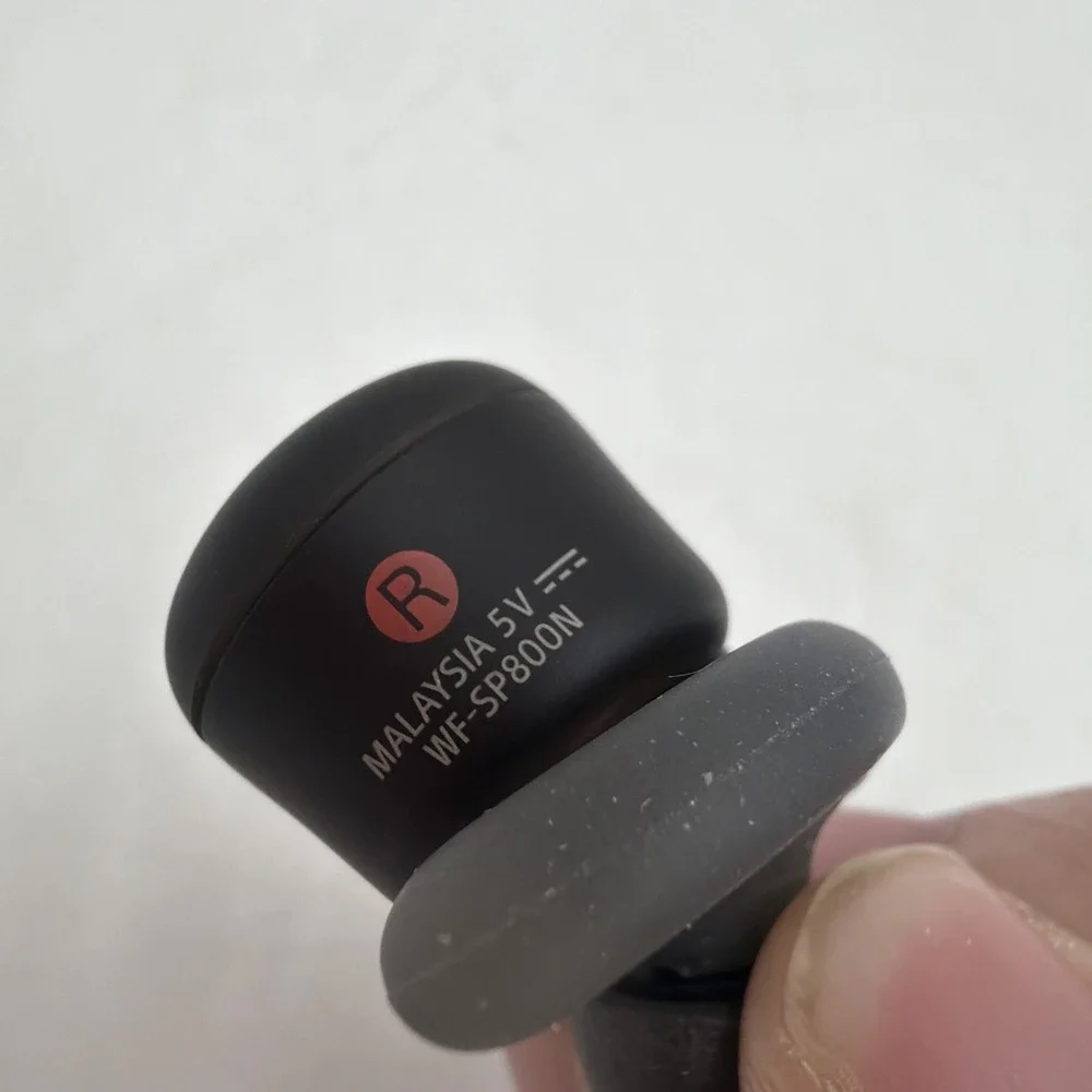 Sony WF-SP800N Truly Wireless Sports In-Ear Headphones Black Right Side Only